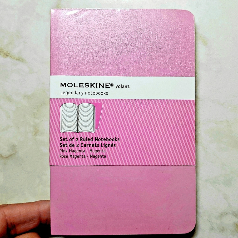 NEW: Set of 2 Ruled Notebook Volant